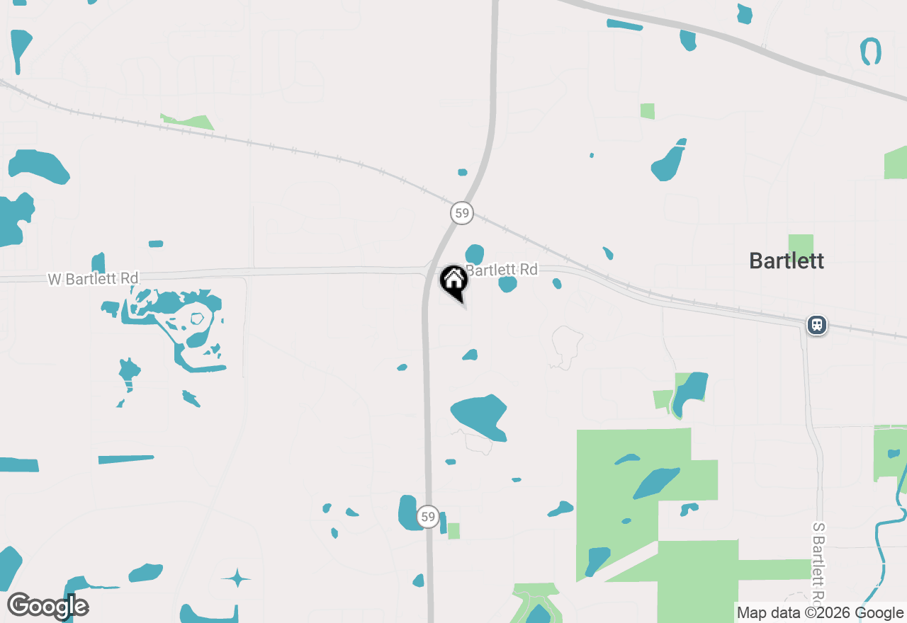 Map of 1039 Knollwood Lane, Bartlett, IL 60103