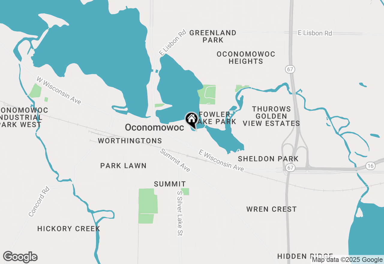 Map of 320 E Pleasant St #307, Oconomowoc, WI 53066
