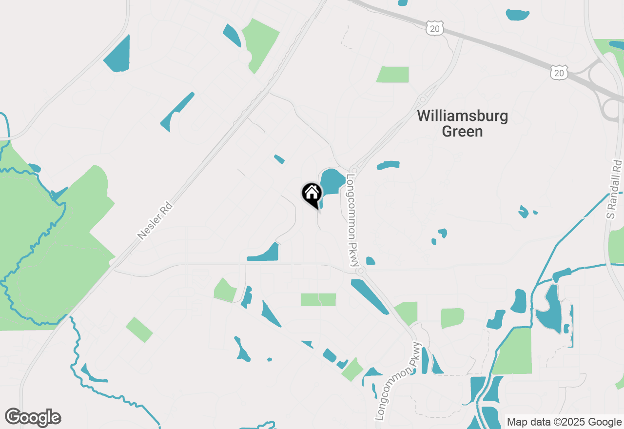 Map of 360 Fountain Avenue, Elgin, IL 60124
