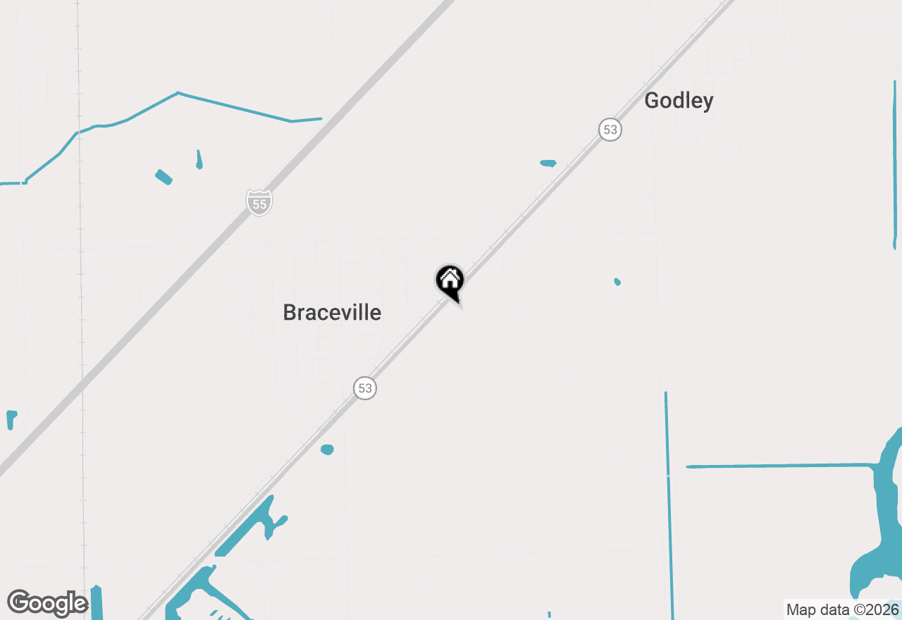Map of 195 S State Route 53, Braceville, IL 60407