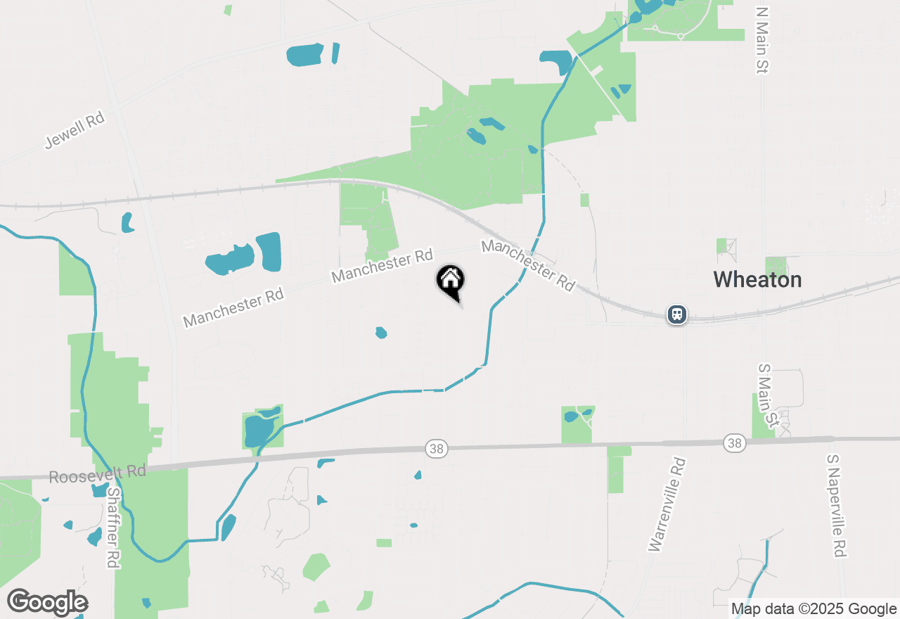 Map of 1321 W Liberty Drive, Wheaton, IL 60187