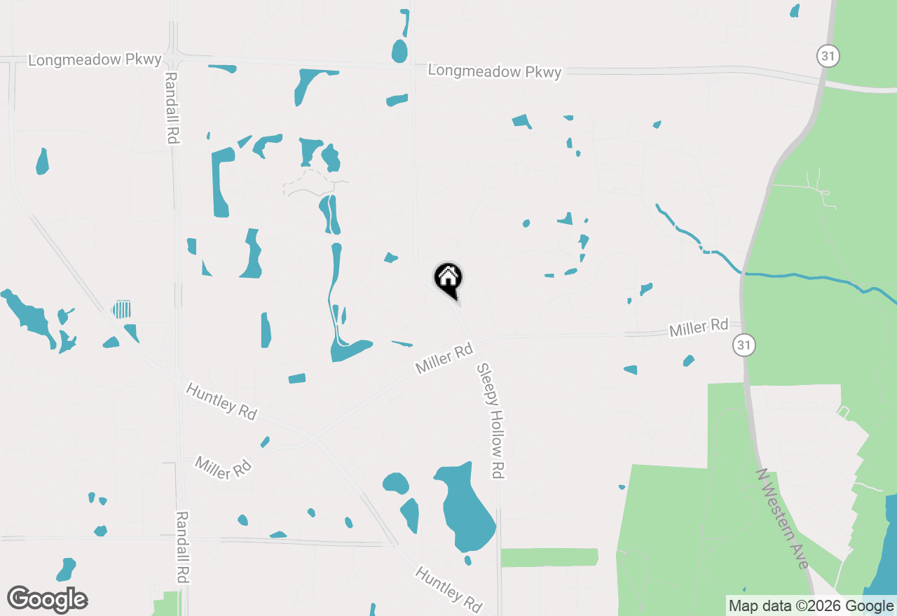 Map of 3701 Blue Ridge Drive, Carpentersville, IL 60110