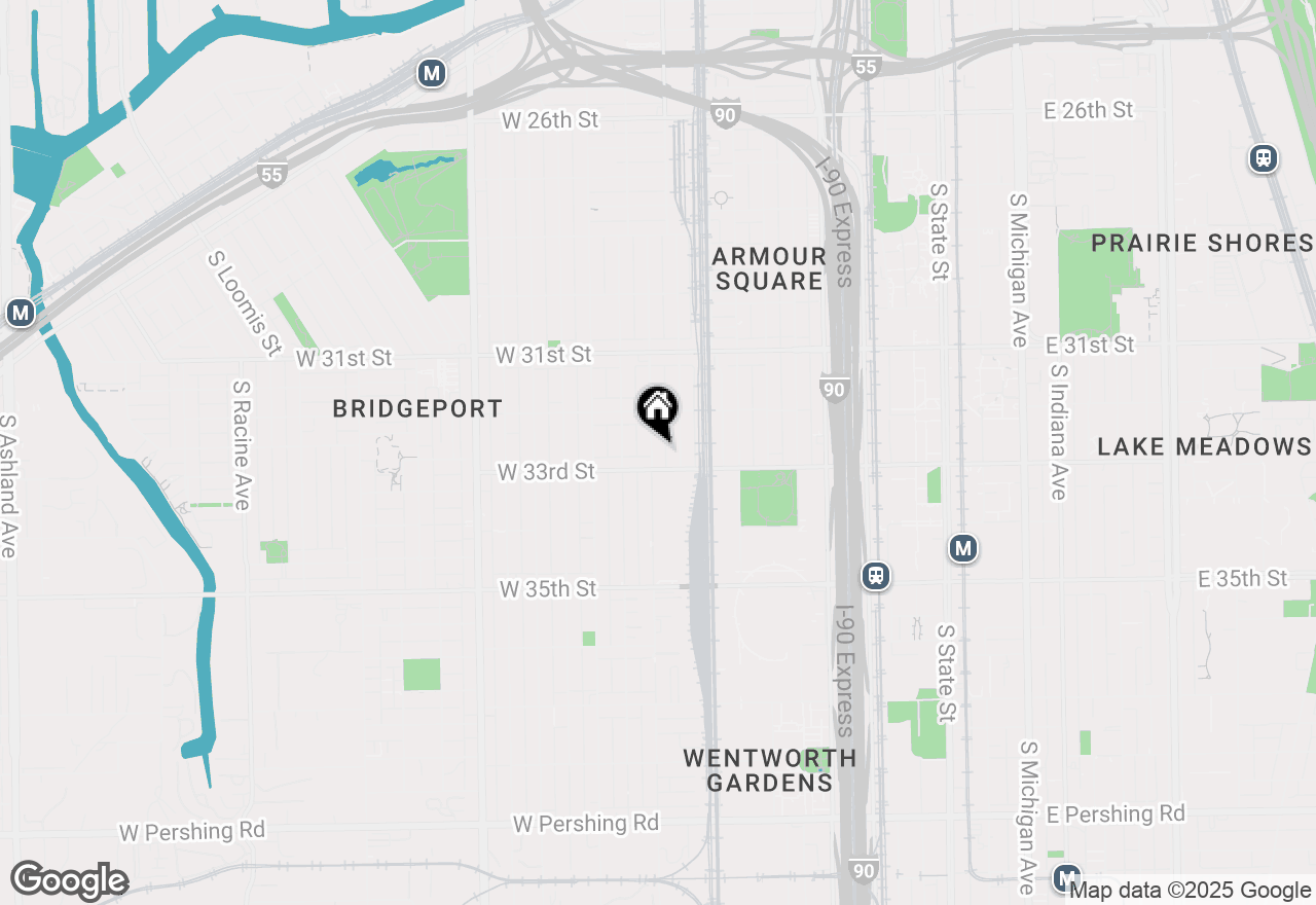 Map of 3243 S Normal Avenue #1, Chicago, IL 60616