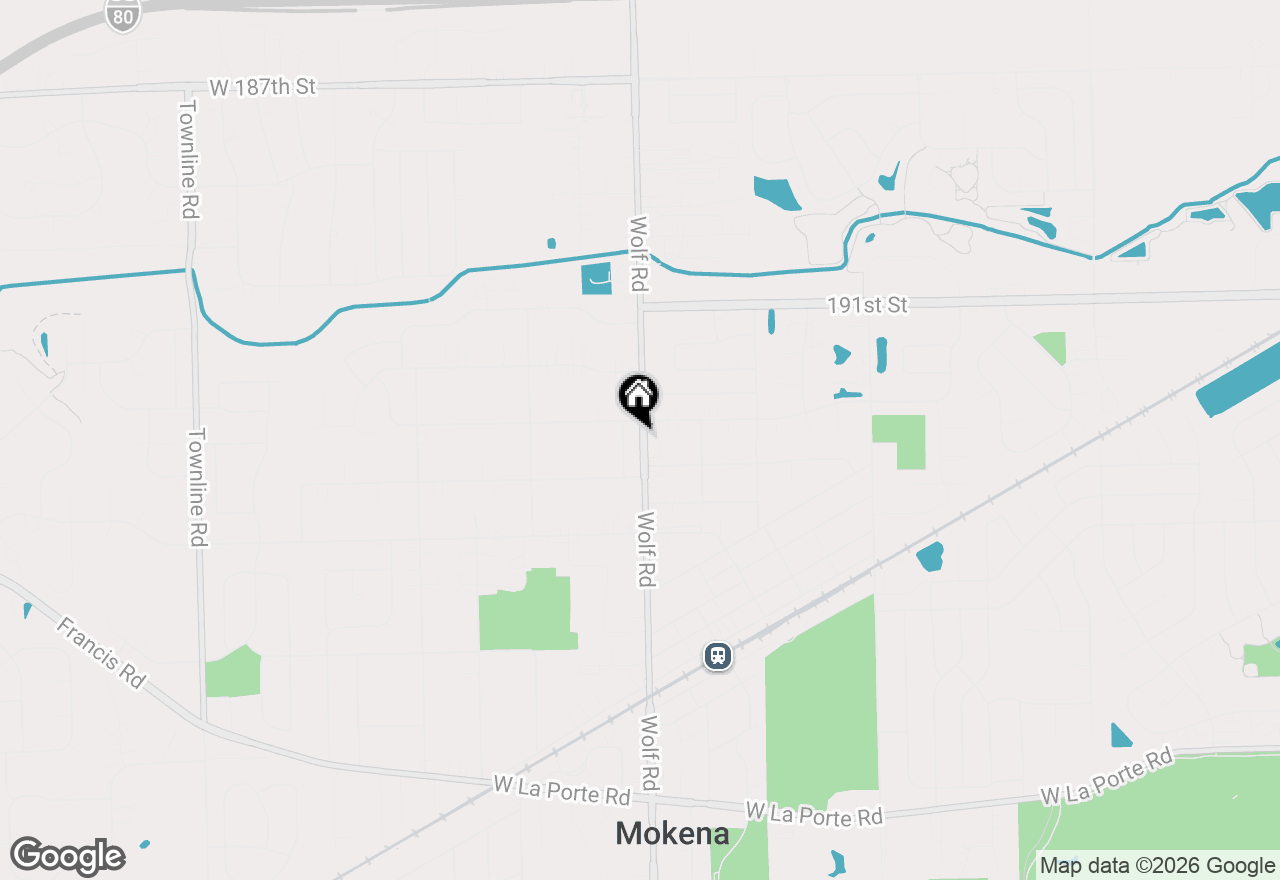 Map of 19330 Wolf Road #6, Mokena, IL 60448