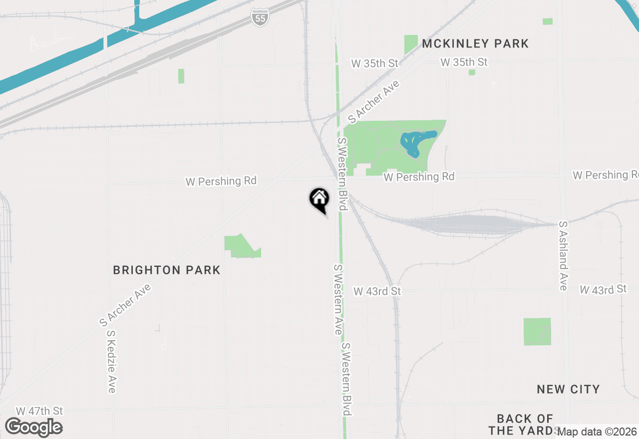Map of 4024 S Artesian Avenue, Chicago, IL 60632
