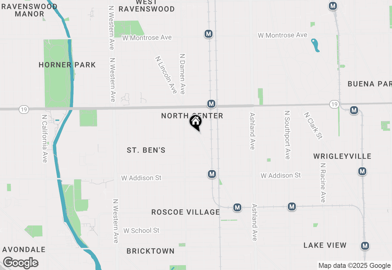 Map of 3832 N Lincoln Avenue, Chicago, IL 60613