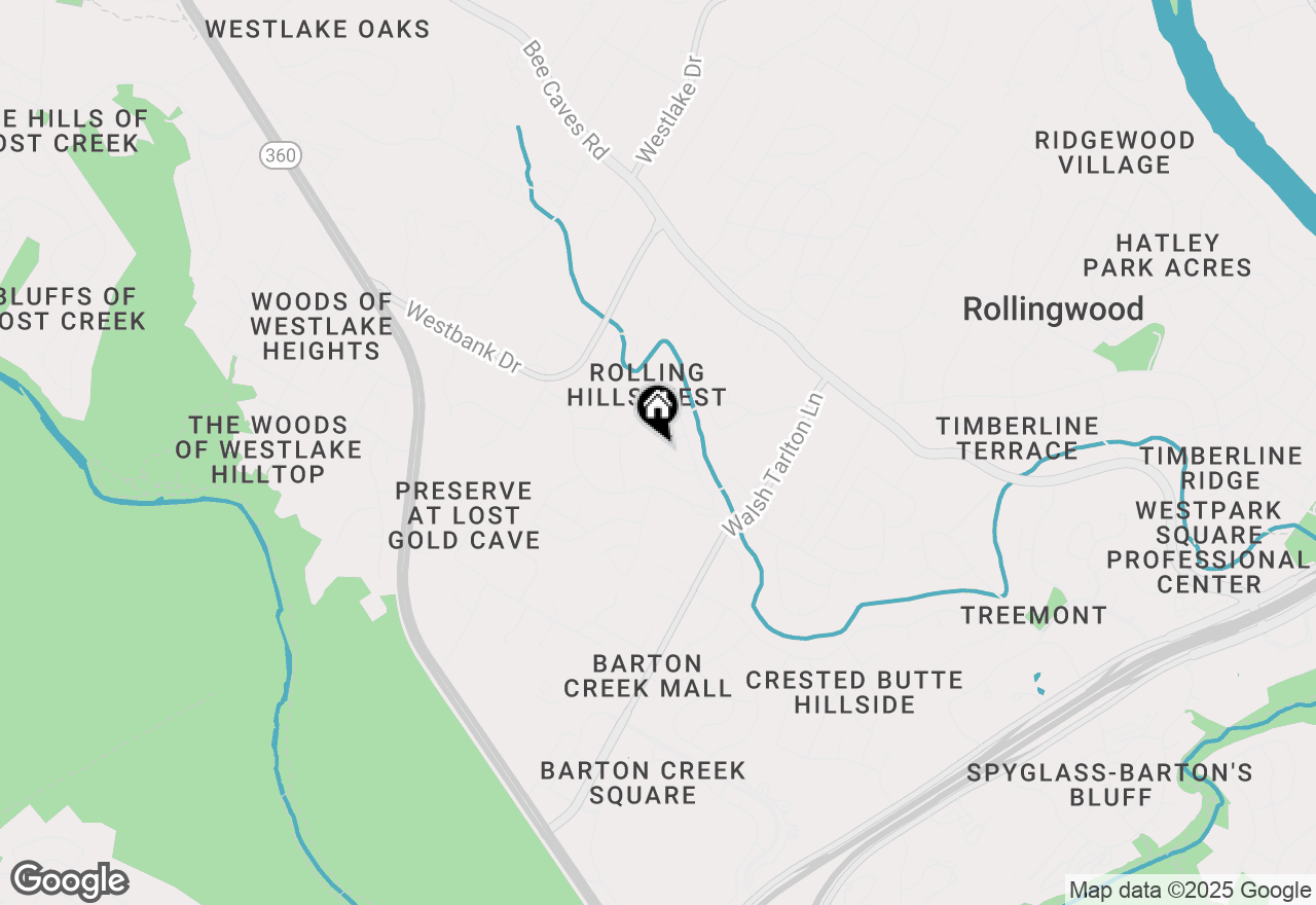 Map of 3500 Cactus Wren Way, Austin, TX 78746