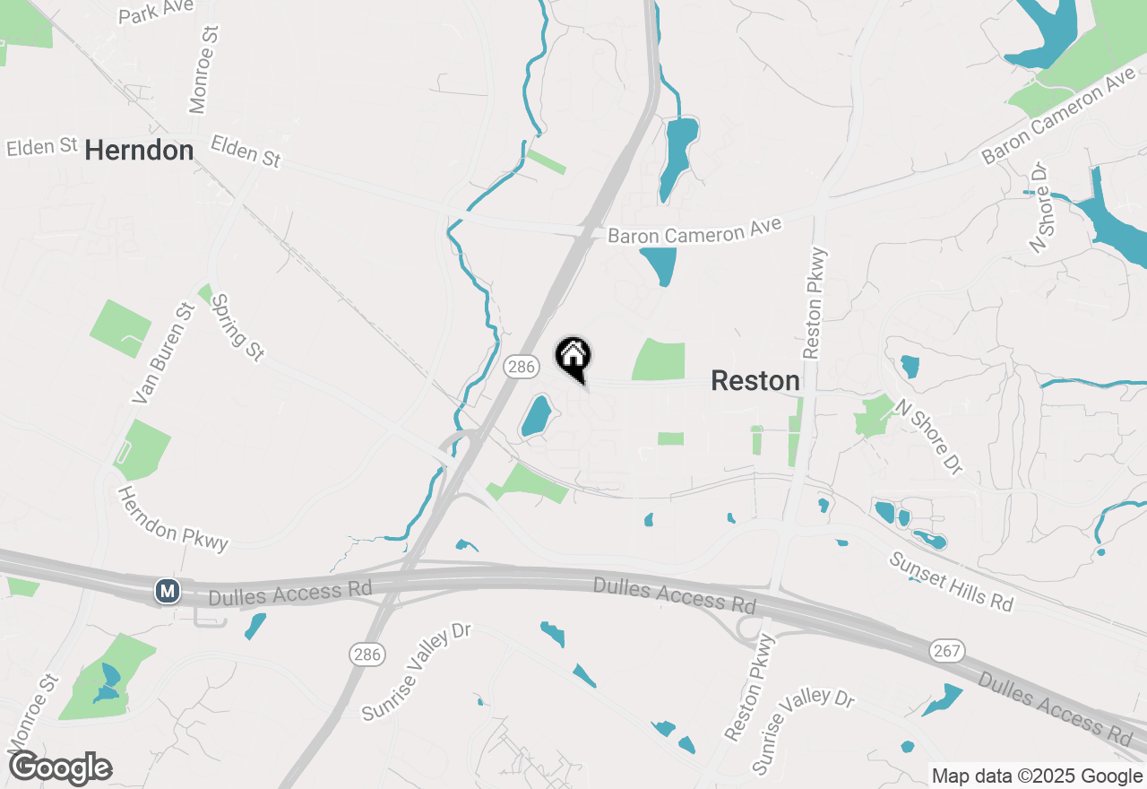 Map of 12170 Abington Hall Place #304, Reston, VA 20190
