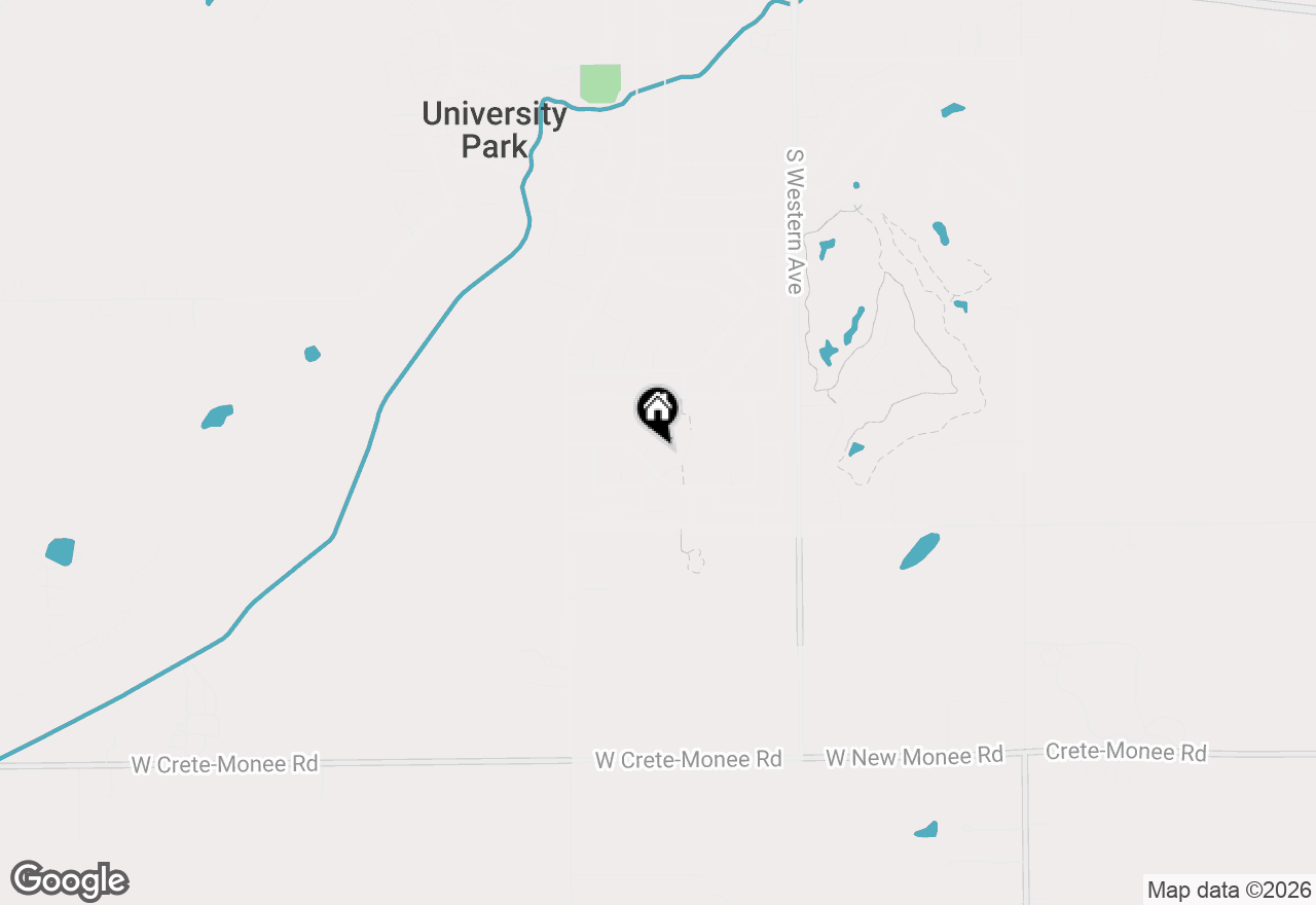 Map of 592 Farmview Court, University Park, IL 60484