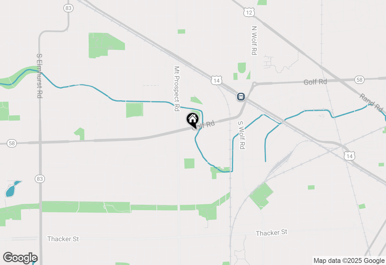 Map of 237 S Radcliffe Avenue, Des Plaines, IL 60016