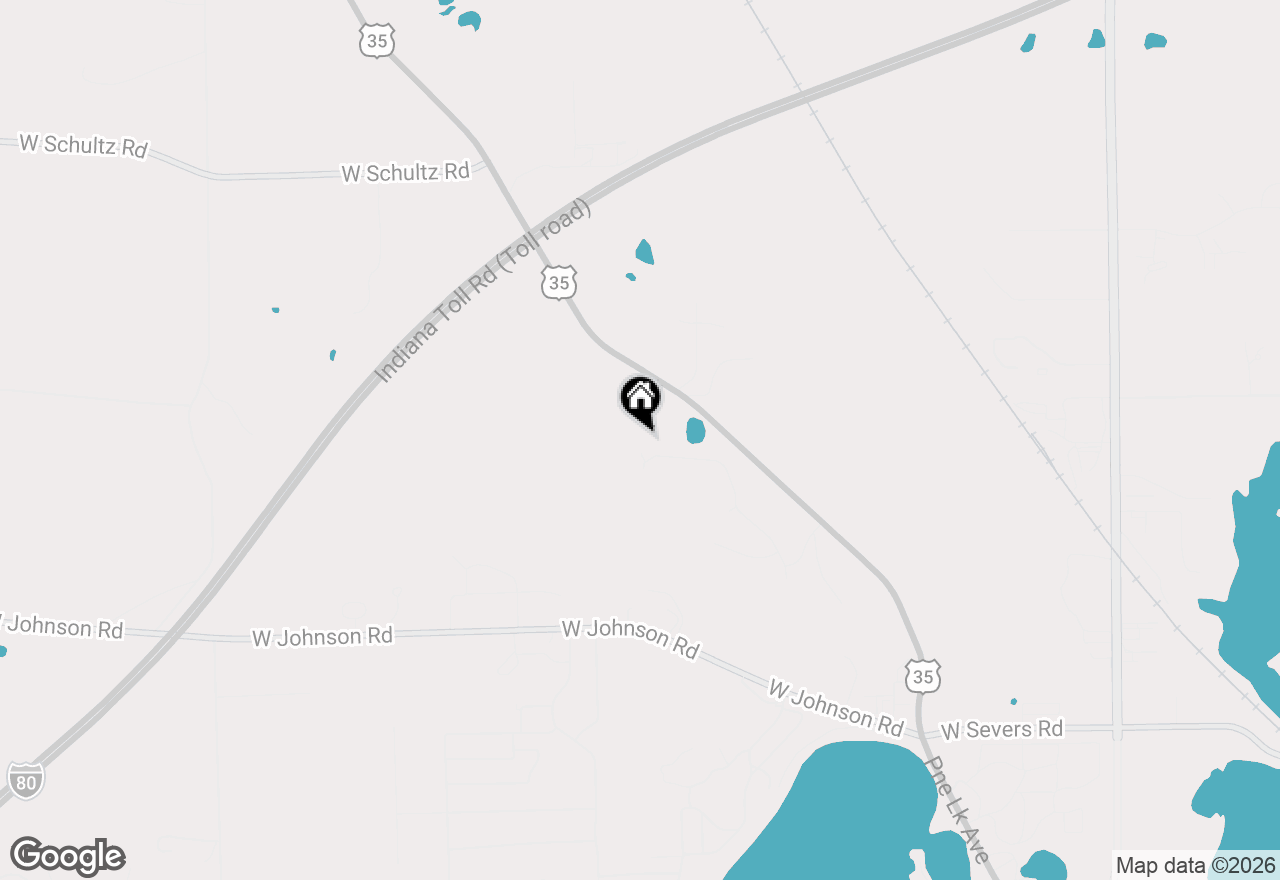 Map of 3027 W Palmer Avenue, La Porte, IN 46350