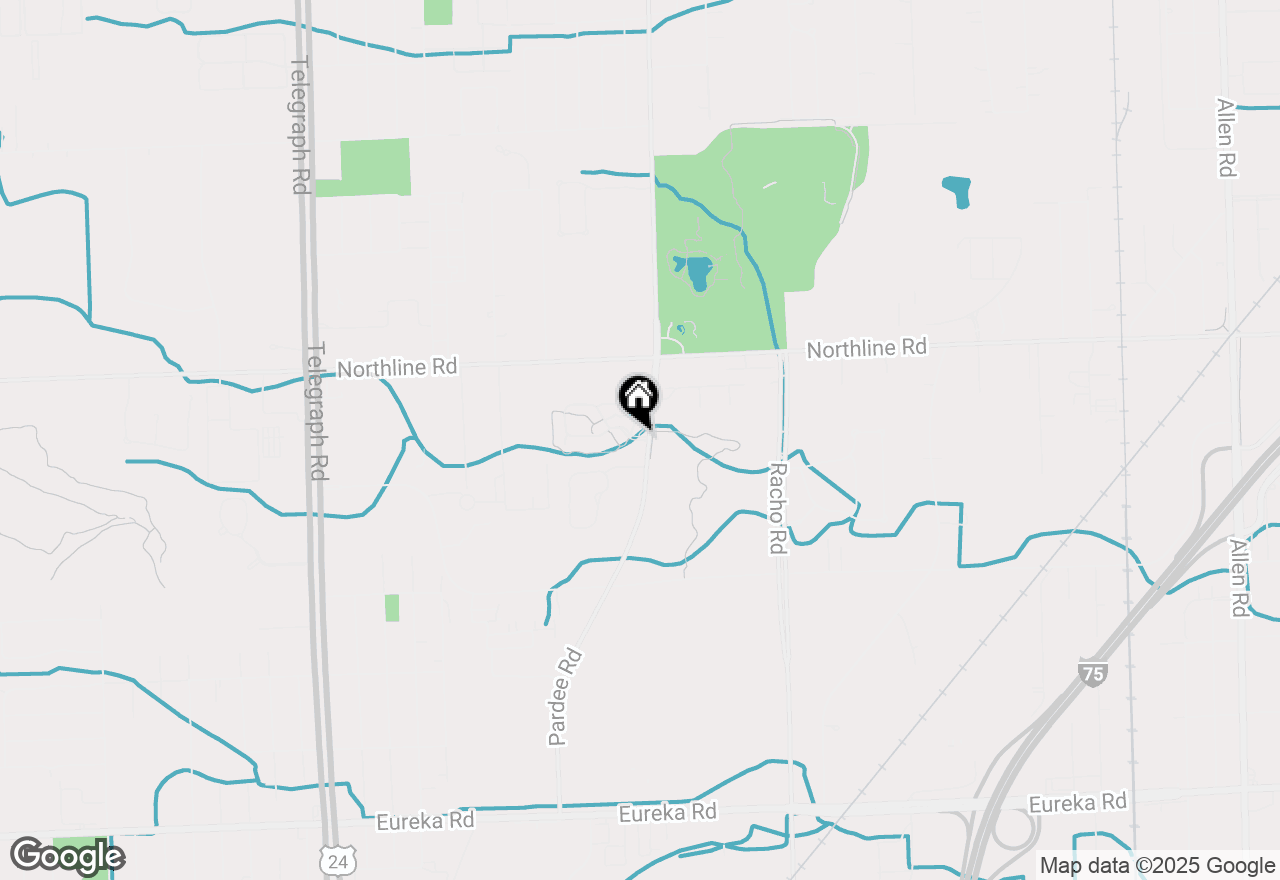 Map of 22672 Woodcreek Drive, Taylor, MI 48180