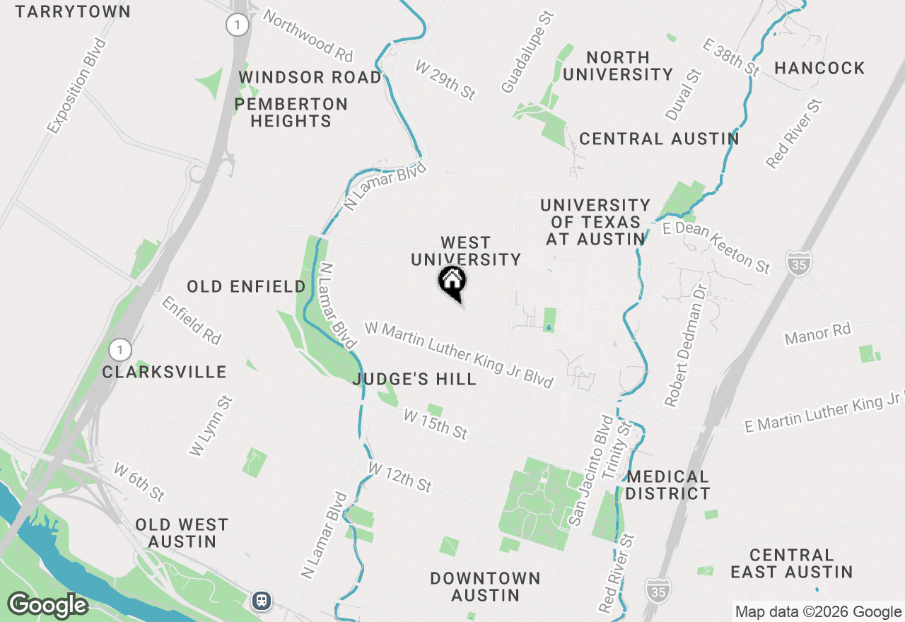 Map of 2110 Rio Grande St #306, Austin, TX 78705