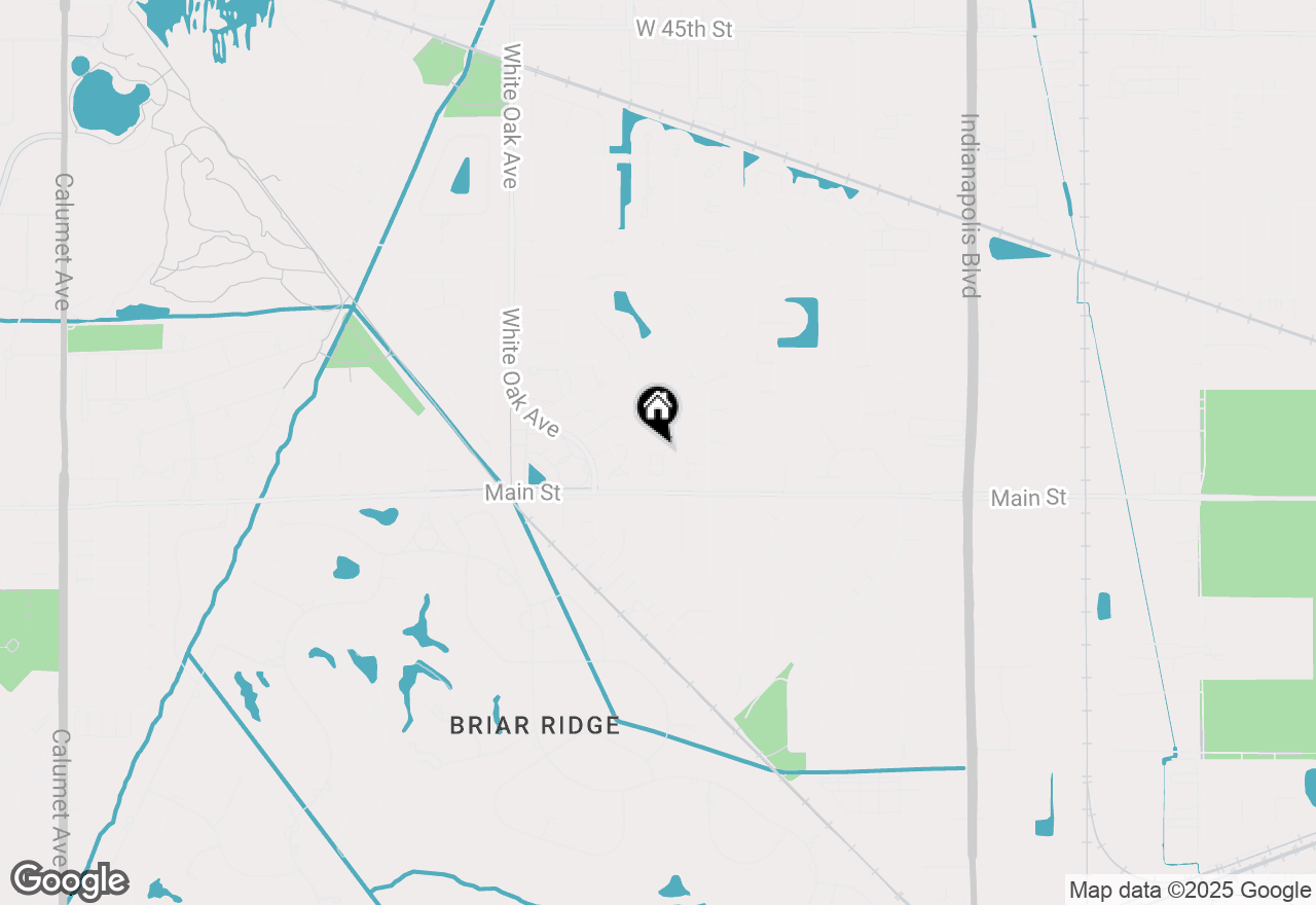 Map of 1837 Windfield Drive, Munster, IN 46321