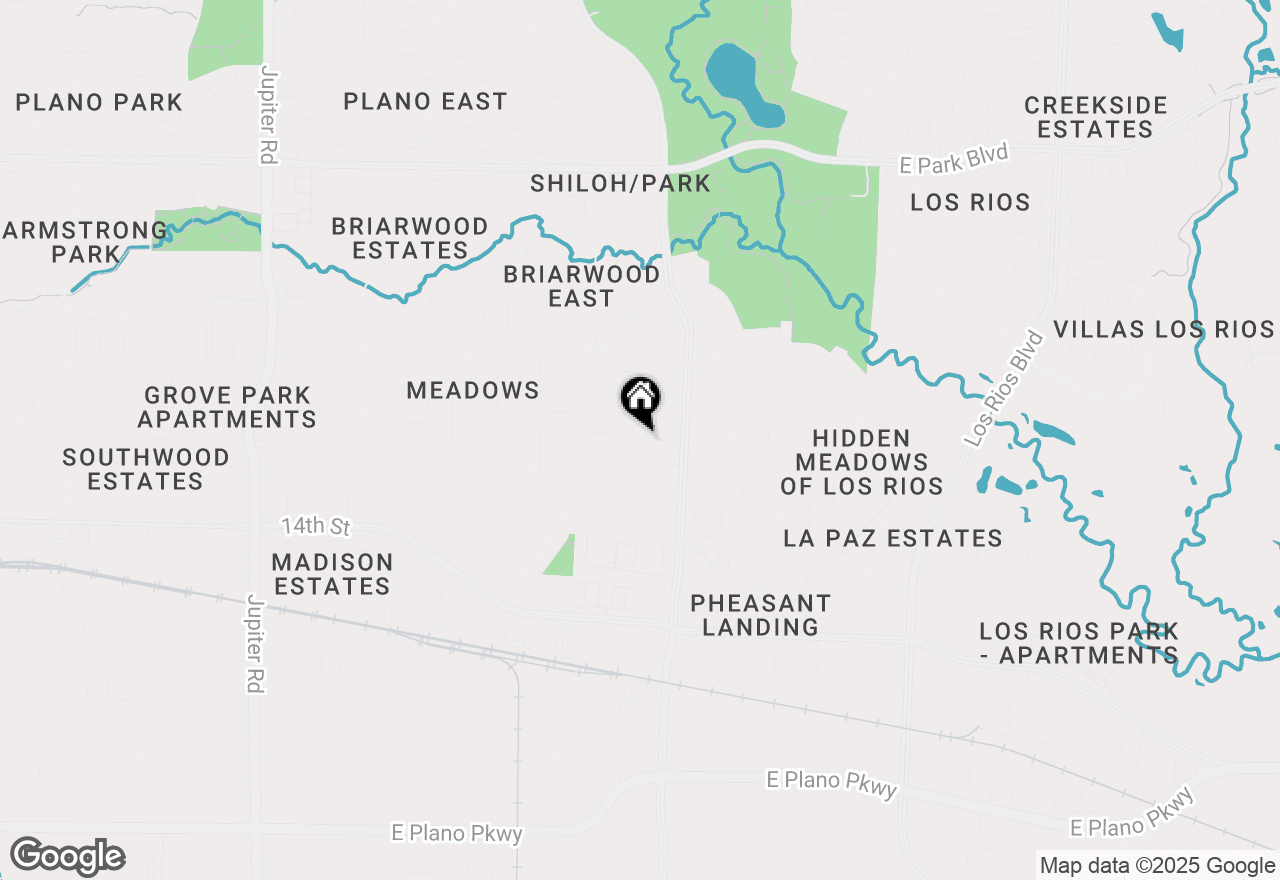 Map of 3501 Gatewood Lane, Plano, TX 75074