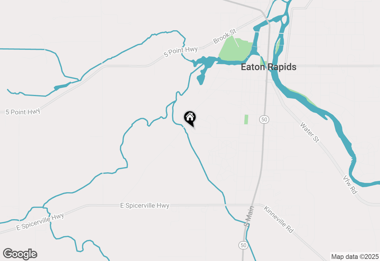 Map of 575 Gallery Drive #48, Eaton Rapids, MI 48827