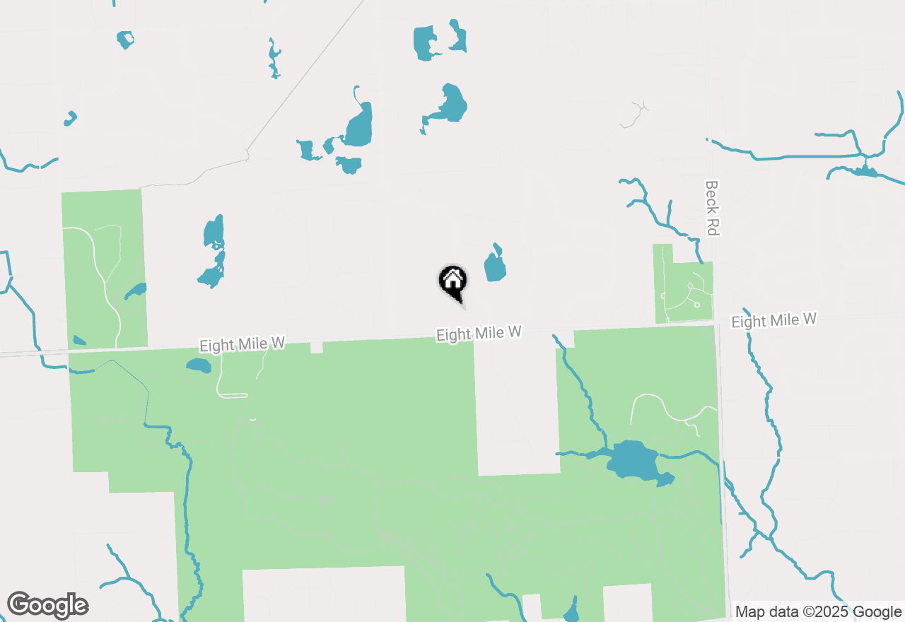 Map of 48928 Barola Court, Northville, MI 48167