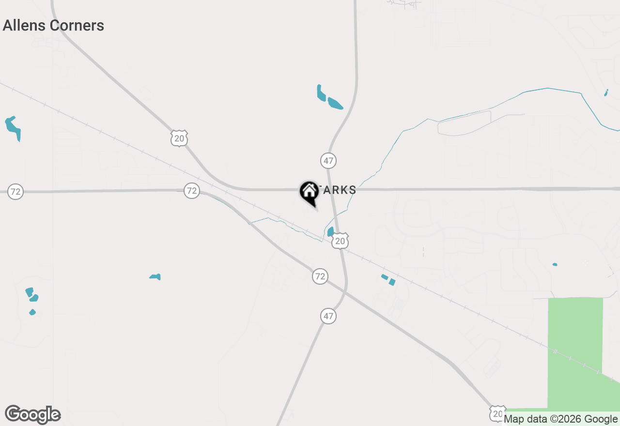 Map of 2447 Upland Road, Pingree Grove, IL 60140