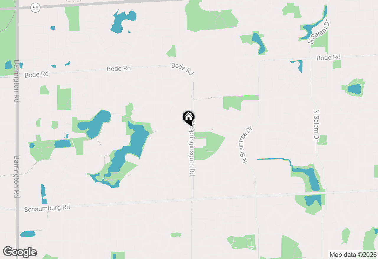 Map of 400 Green River Court, Schaumburg, IL 60194