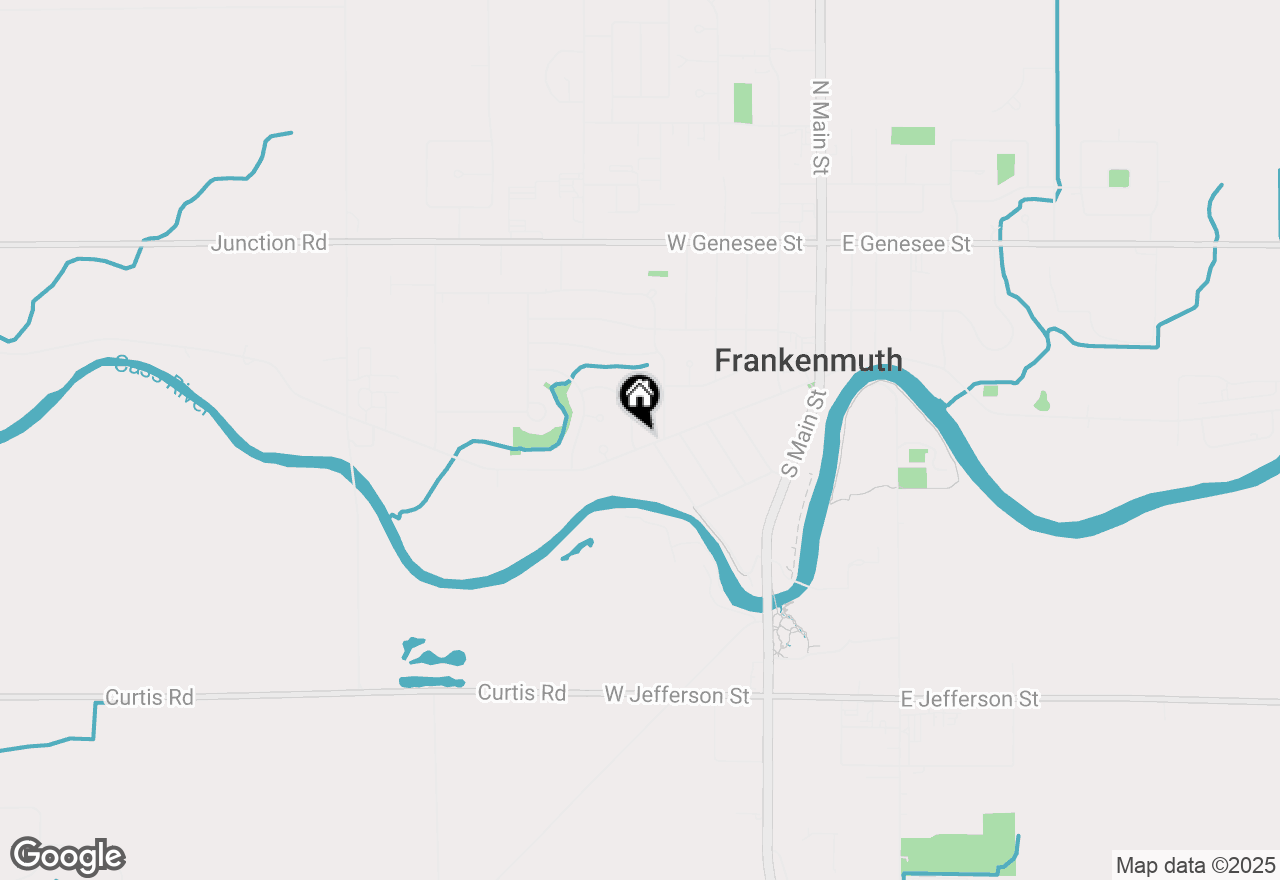 Map of 610 W Tuscola Street, Frankenmuth, MI 48734