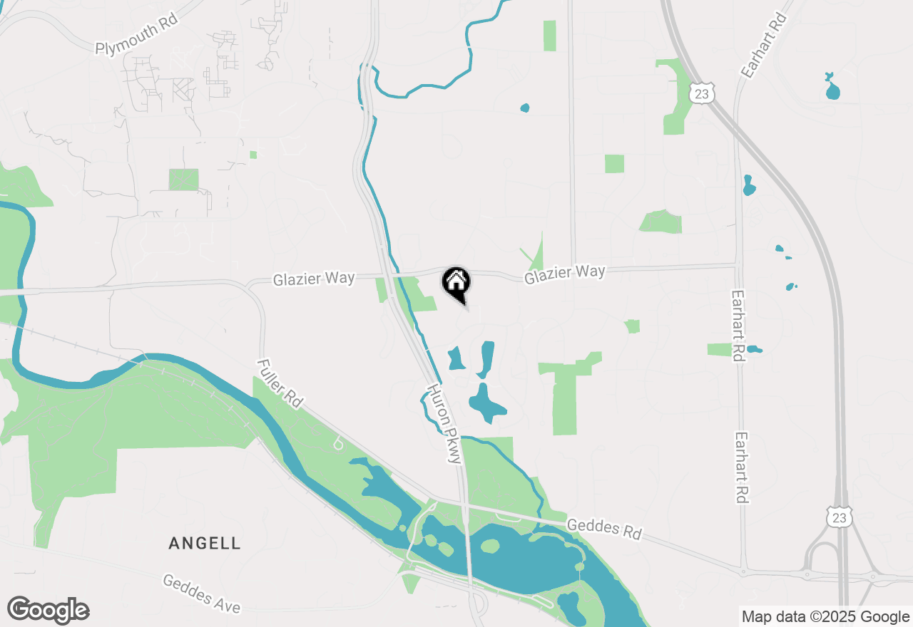 Map of 3019 Lakehaven Drive, Ann Arbor, MI 48105