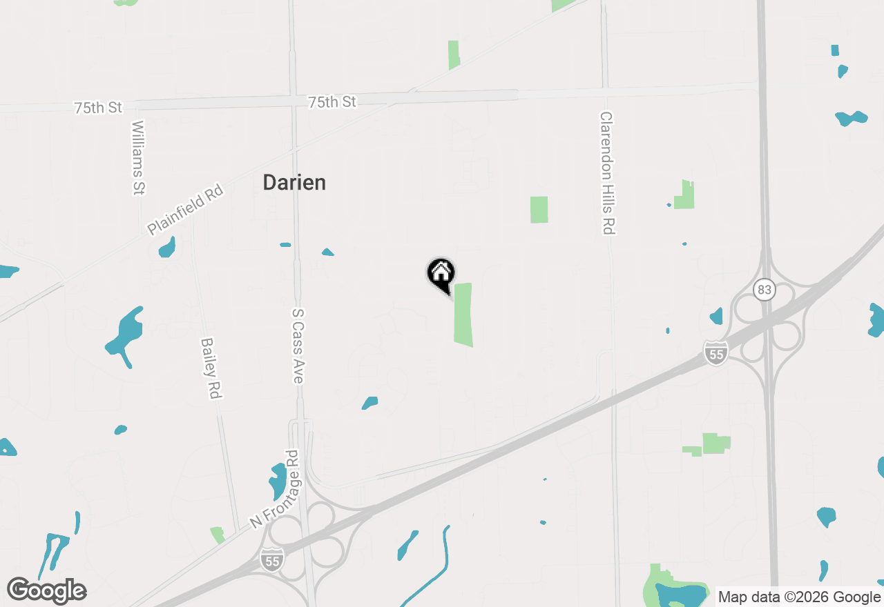 Map of 17W435 Concord Place, Darien, IL 60561