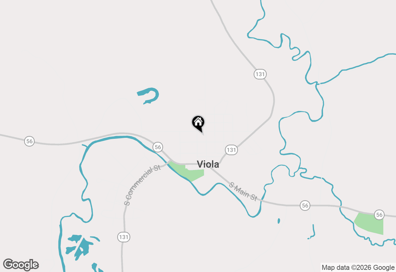Map of 414 N Washington St, Viola, WI 54664