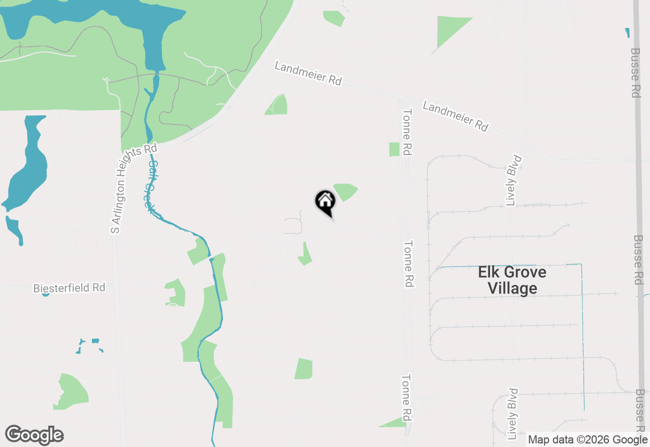 Map of 369 Bianco Drive, Elk Grove Village, IL 60007