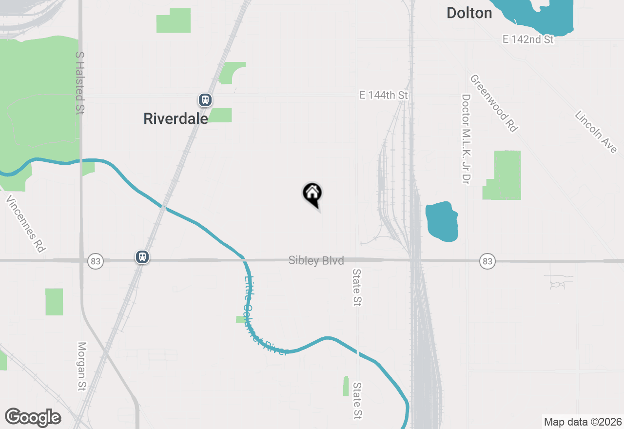 Map of 14814 Wabash Avenue, Dolton, IL 60419