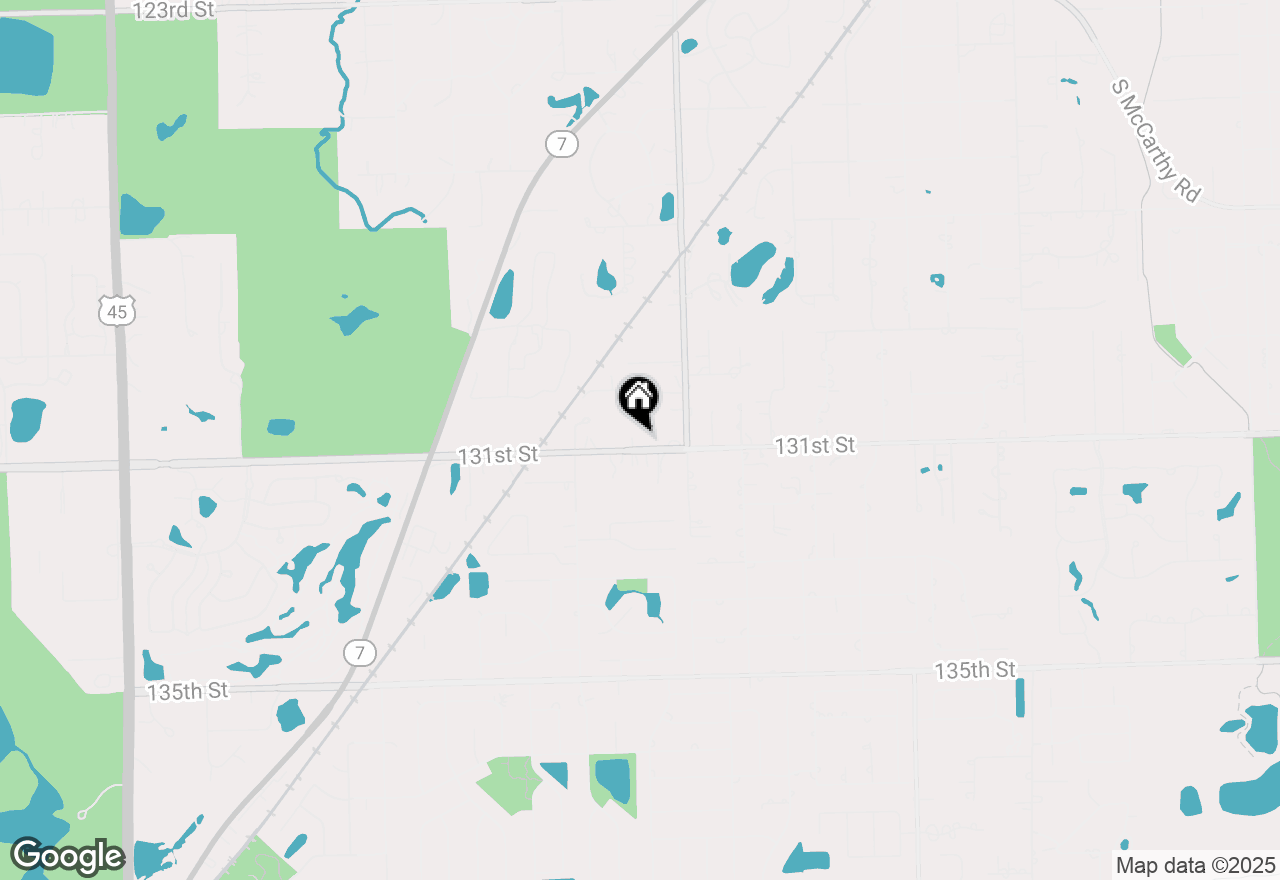 Map of 8702 W 131st Street, Palos Park, IL 60464