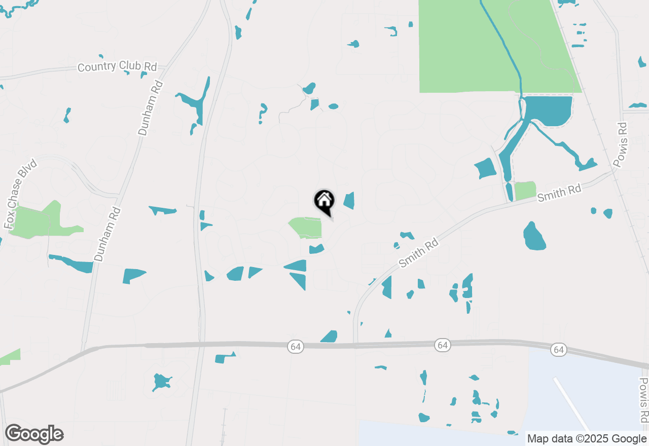 Map of 3701 King Charles Lane, St. Charles, IL 60174