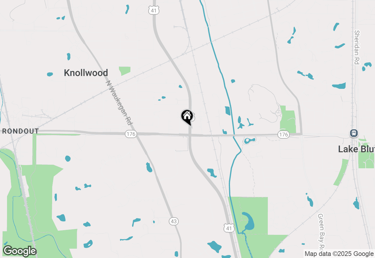 Map of 8 N Skokie Highway, Lake Bluff, IL 60044