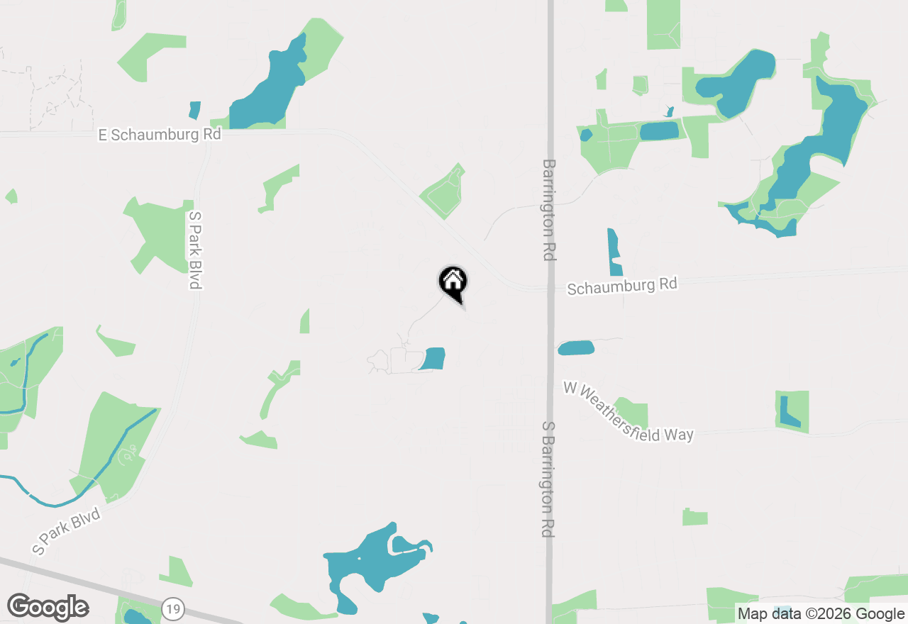 Map of 141 Crescent Lane #141, Schaumburg, IL 60193