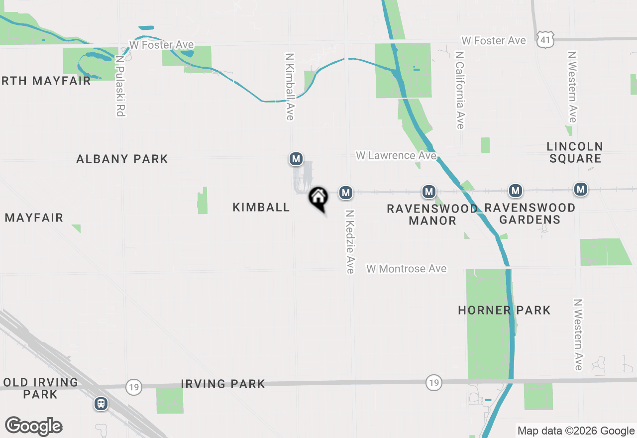 Map of 4546 N Spaulding Avenue #1, Chicago, IL 60625