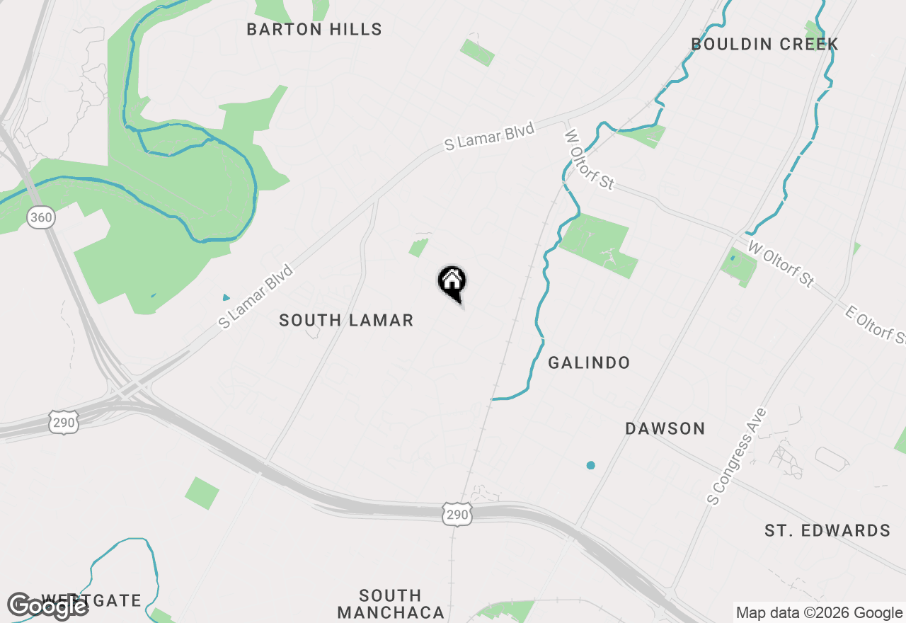Map of 3115 Clawson Rd #201, Austin, TX 78704