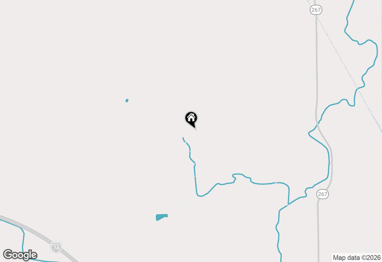 Map of 8545 N County Road 650 E, Brownsburg, IN 46112