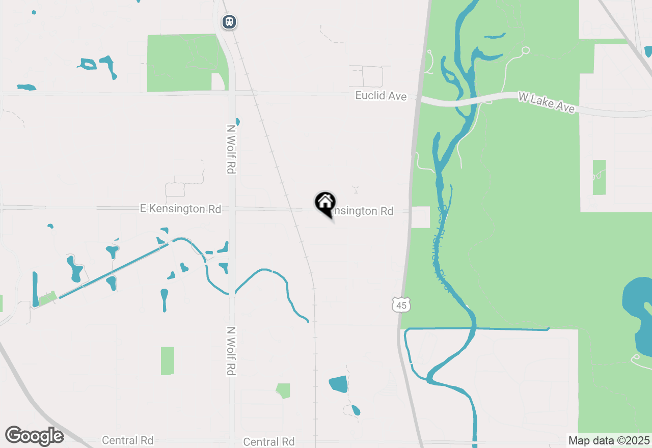 Map of 139 E Anita Avenue, Mount Prospect, IL 60056