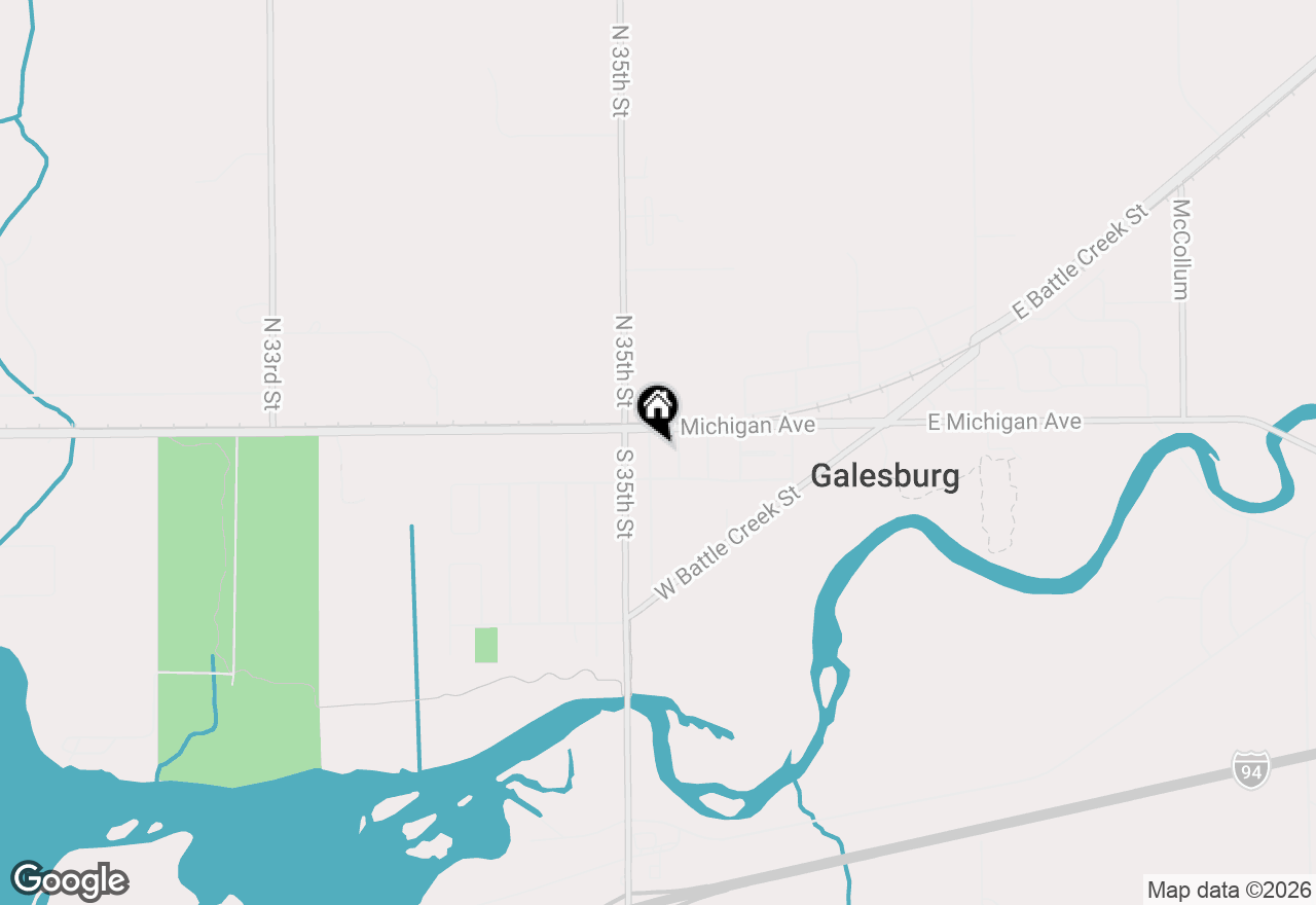 Map of 11 Fullerton, Galesburg, MI 49053