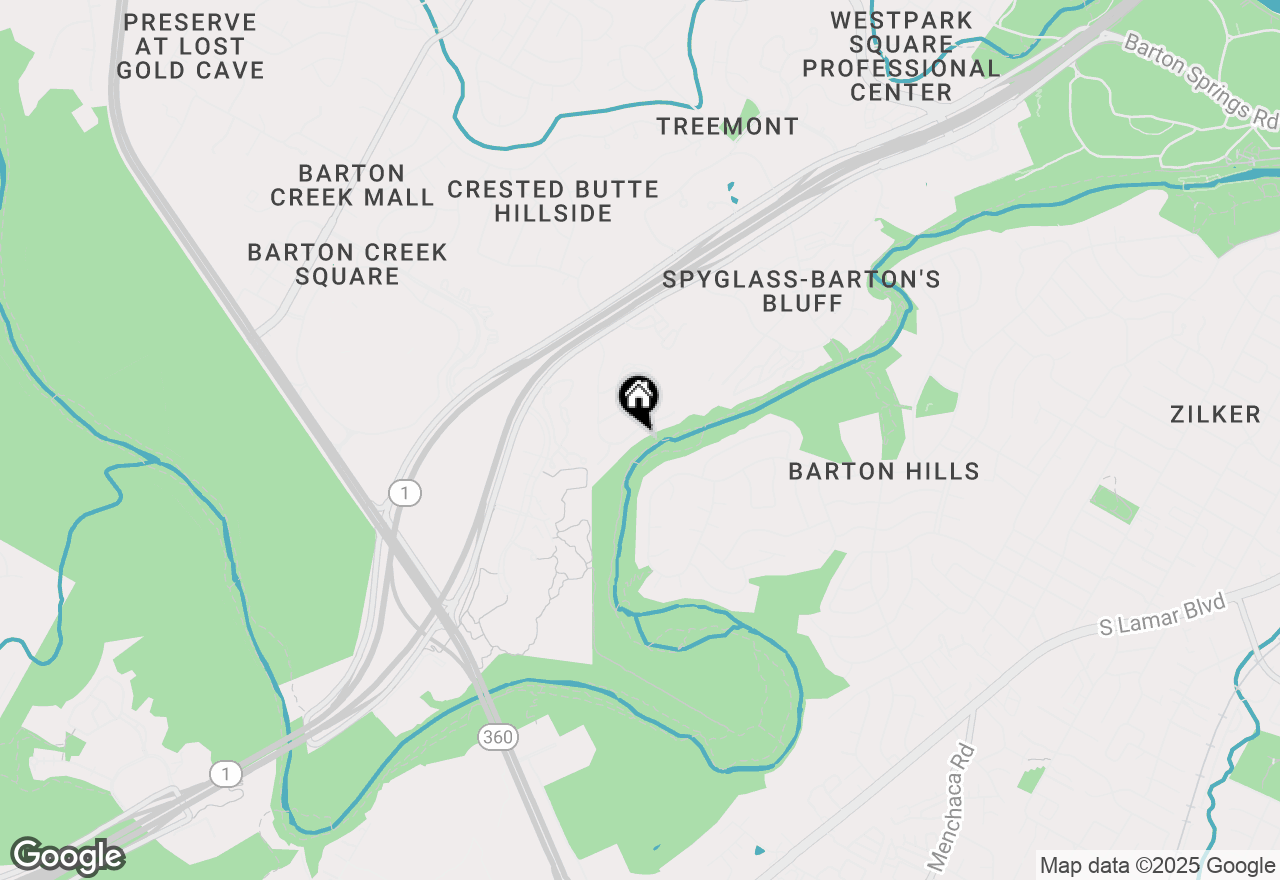 Map of 2717 Bartons Bluff Ln, Austin, TX 78746