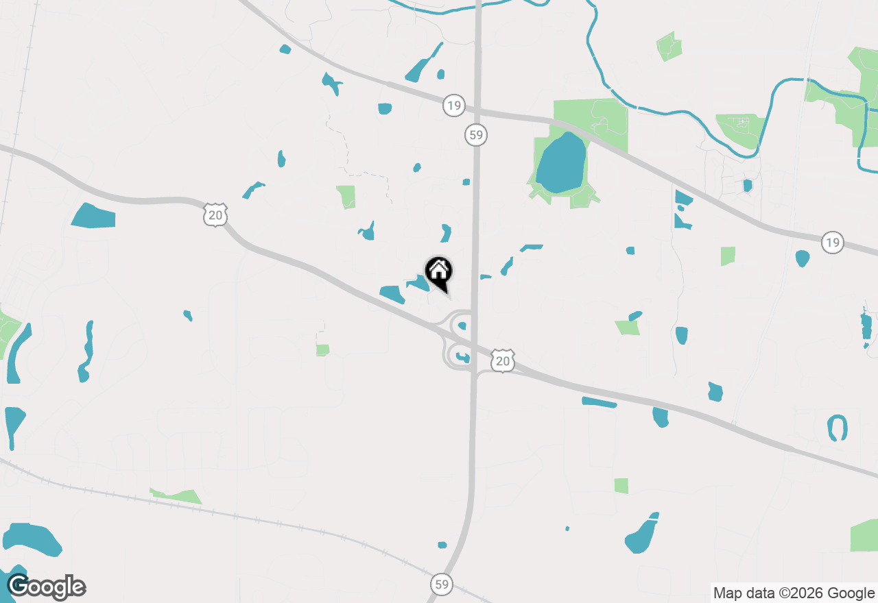 Map of 160 Monarch Drive #160, Streamwood, IL 60107