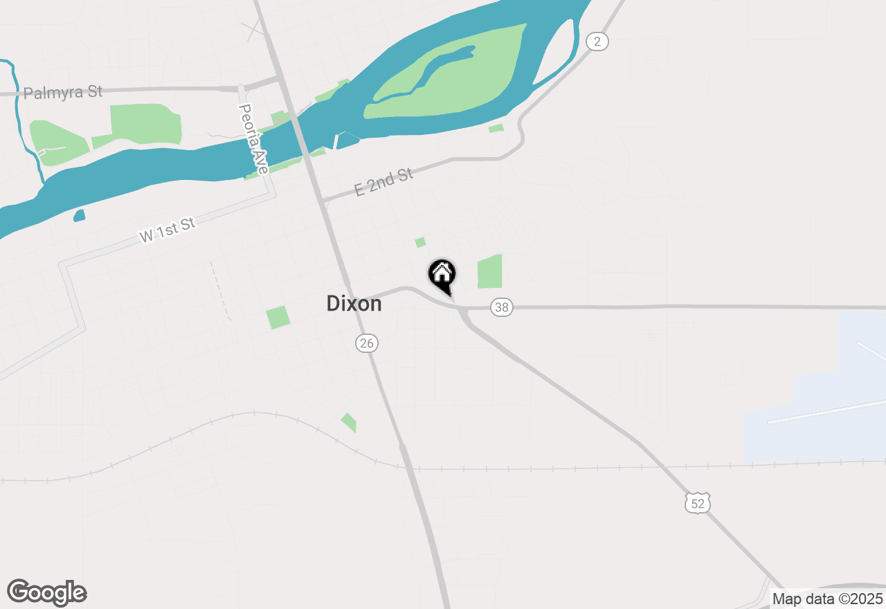 Map of 500 Chicago Avenue, Dixon, IL 61021