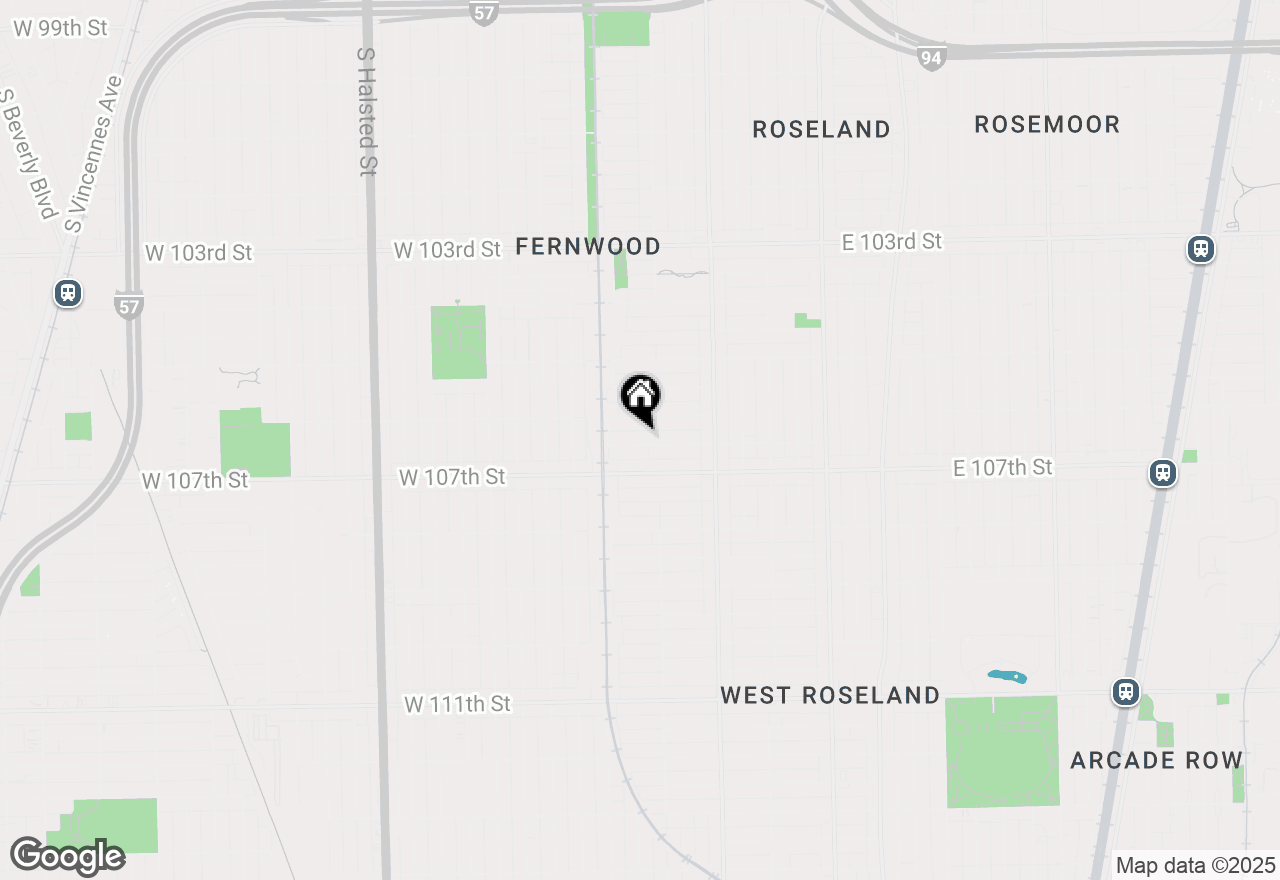 Map of (Address confidential), Chicago, Illinois 60628