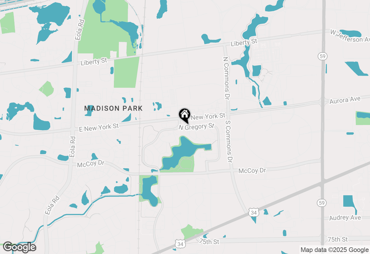 Map of 425 Sandpiper Court #C, Aurora, IL 60504