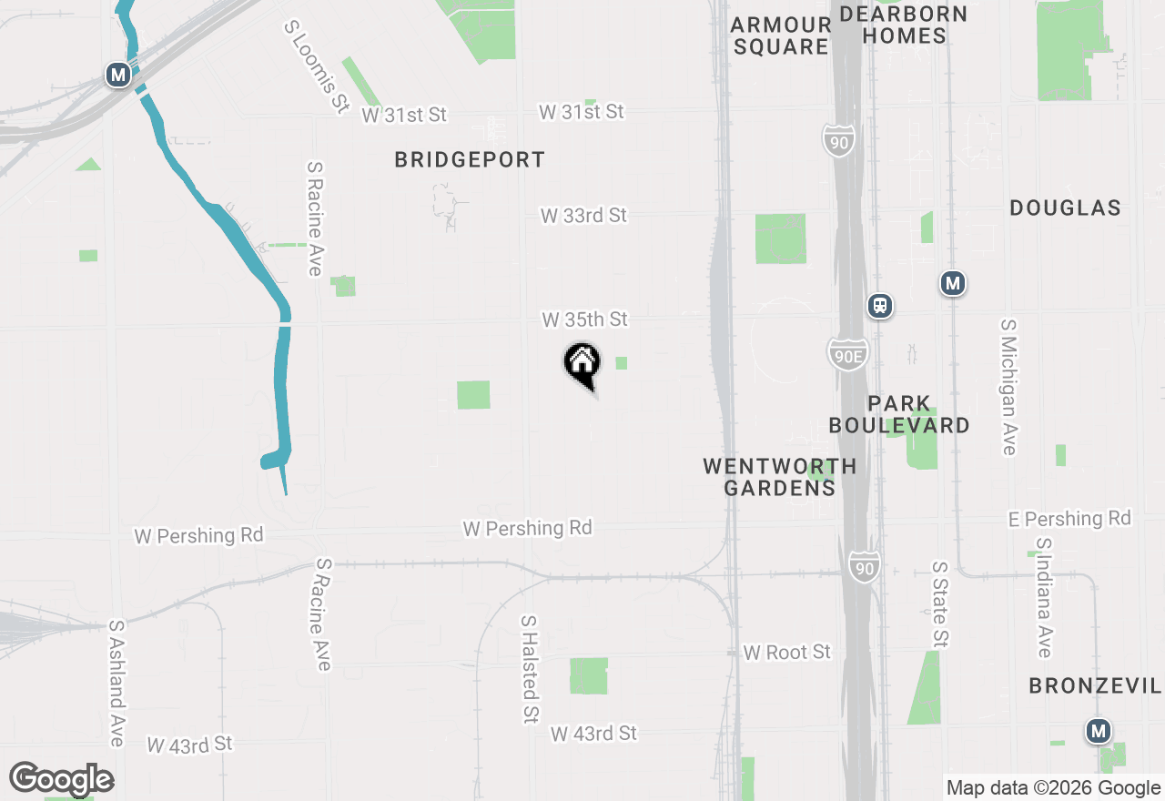 Map of 3635 S Union Avenue, Chicago, IL 60609