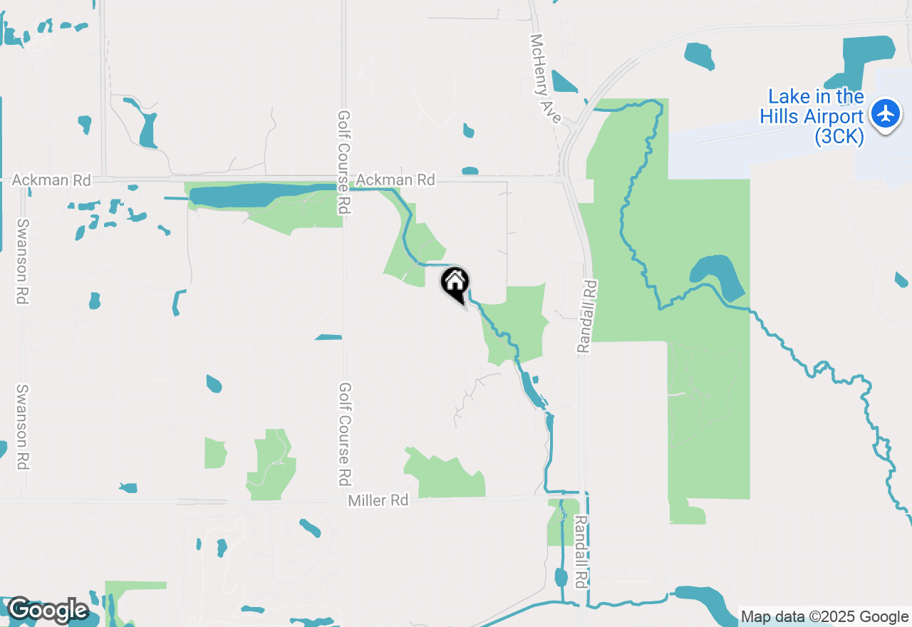 Map of 1549 Brompton Lane, Crystal Lake, IL 60014