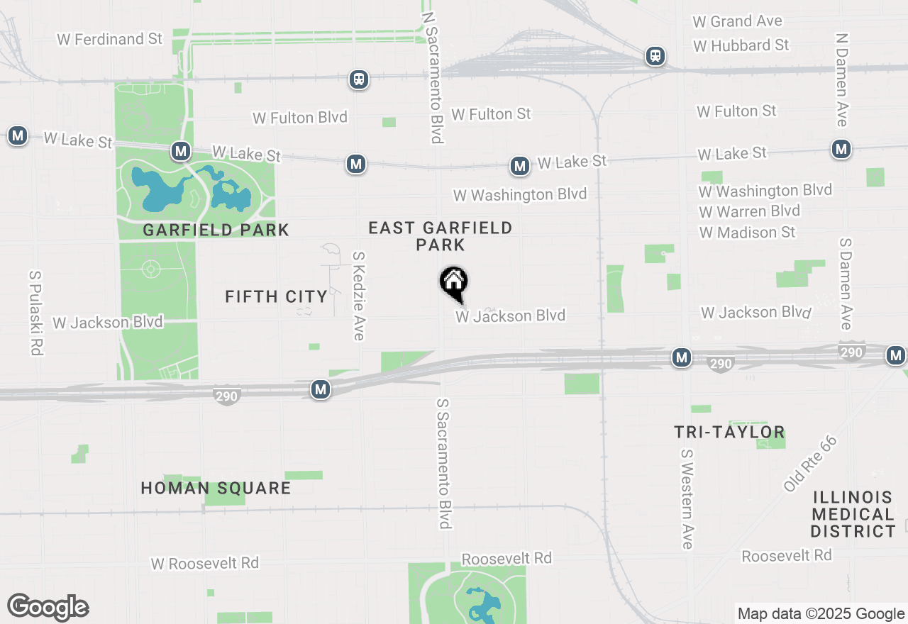 Map of 2942 W Jackson Boulevard, Chicago, IL 60612