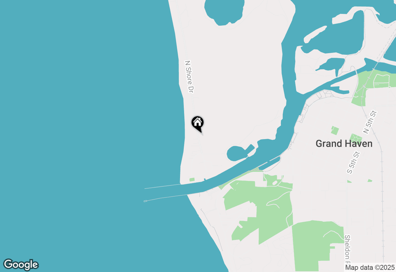 Map of 19873 North Shore Drive, Spring Lake, MI 49456