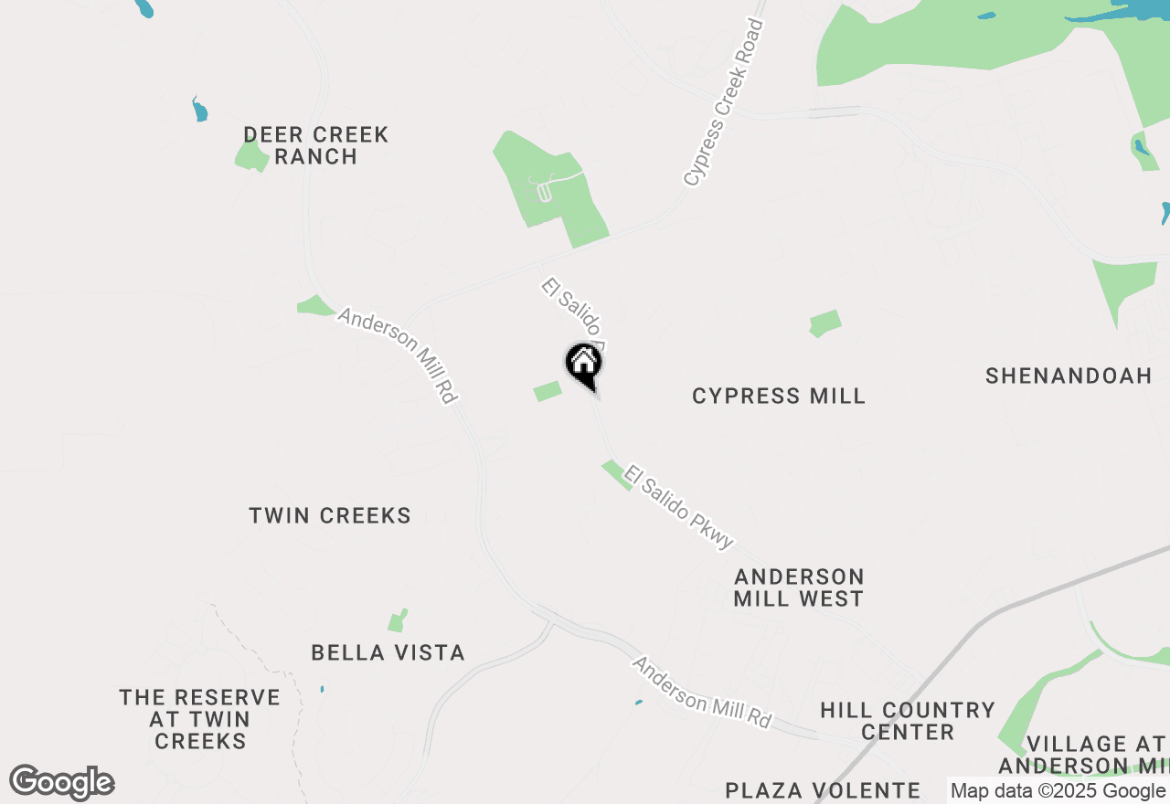 Map of 2003 Dayflower Trce, Cedar Park, TX 78613