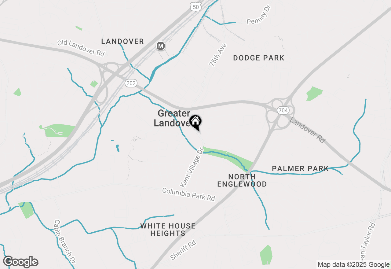 Map of 6907 Kent Town Drive, Hyattsville, MD 20785