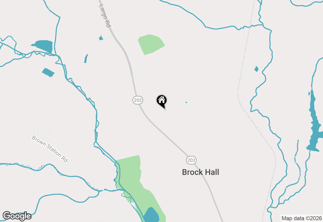 Map of 13829 Willoughby Road, Upper Marlboro, MD 20772